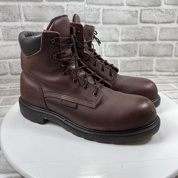 Red Wing 2406 Men\'s Size 11 D Supersole 2.0 Steel Toe Work Boots USA Made